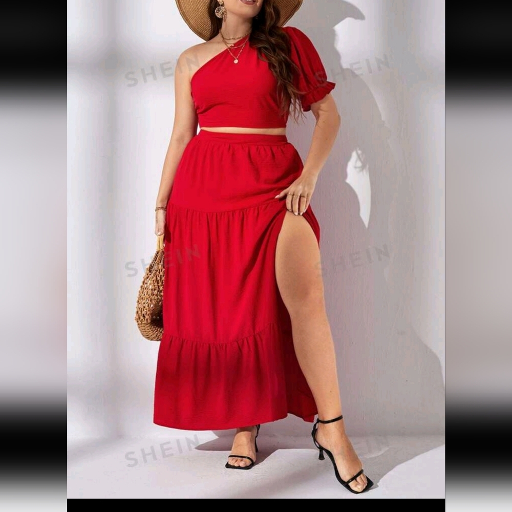 Red two piece set